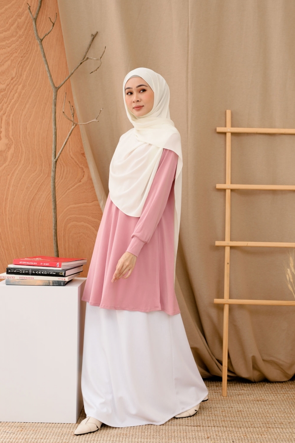 Luna Blouse - Marshmallow Pink